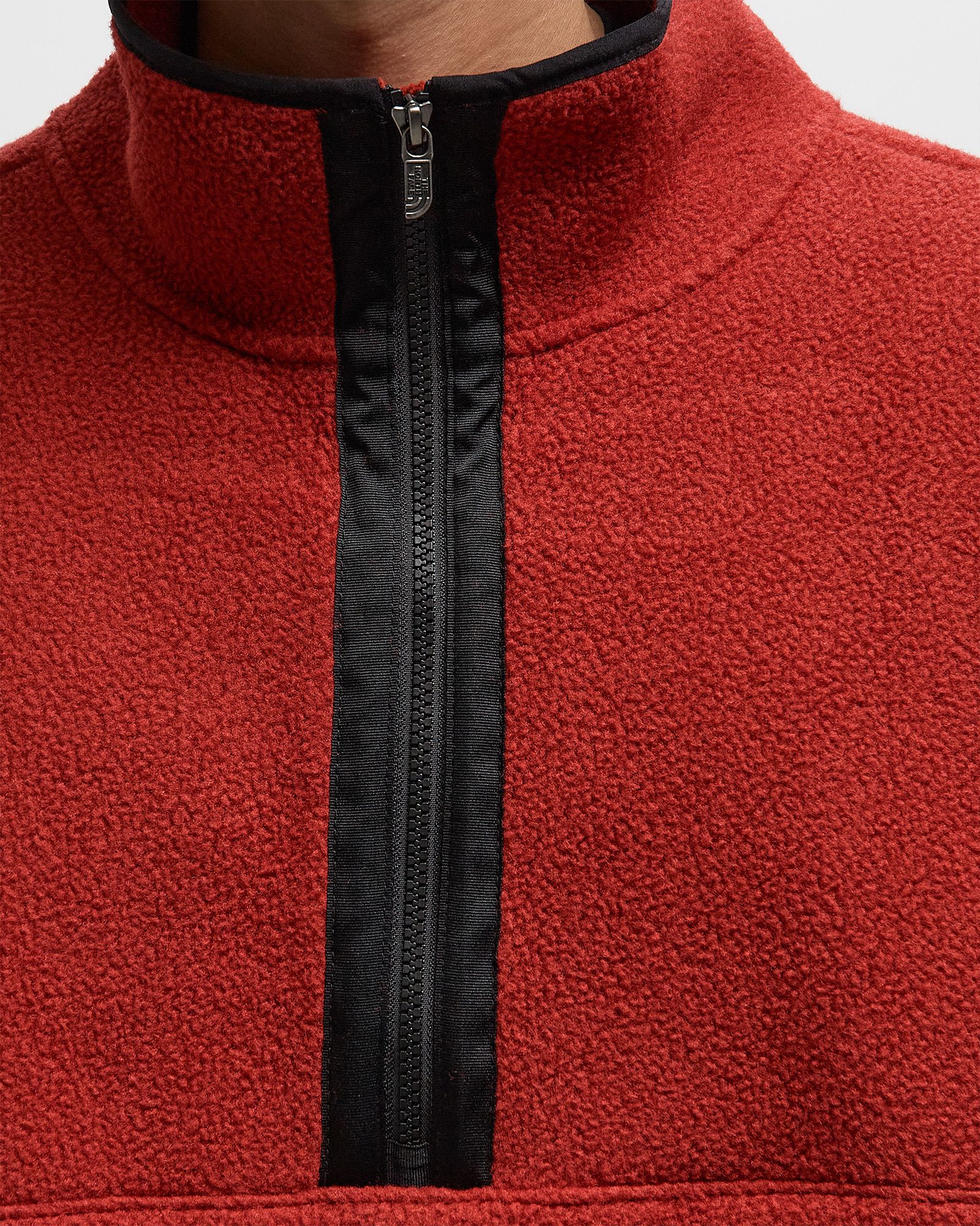 TNF Red Box 1/2 Zip Fleece