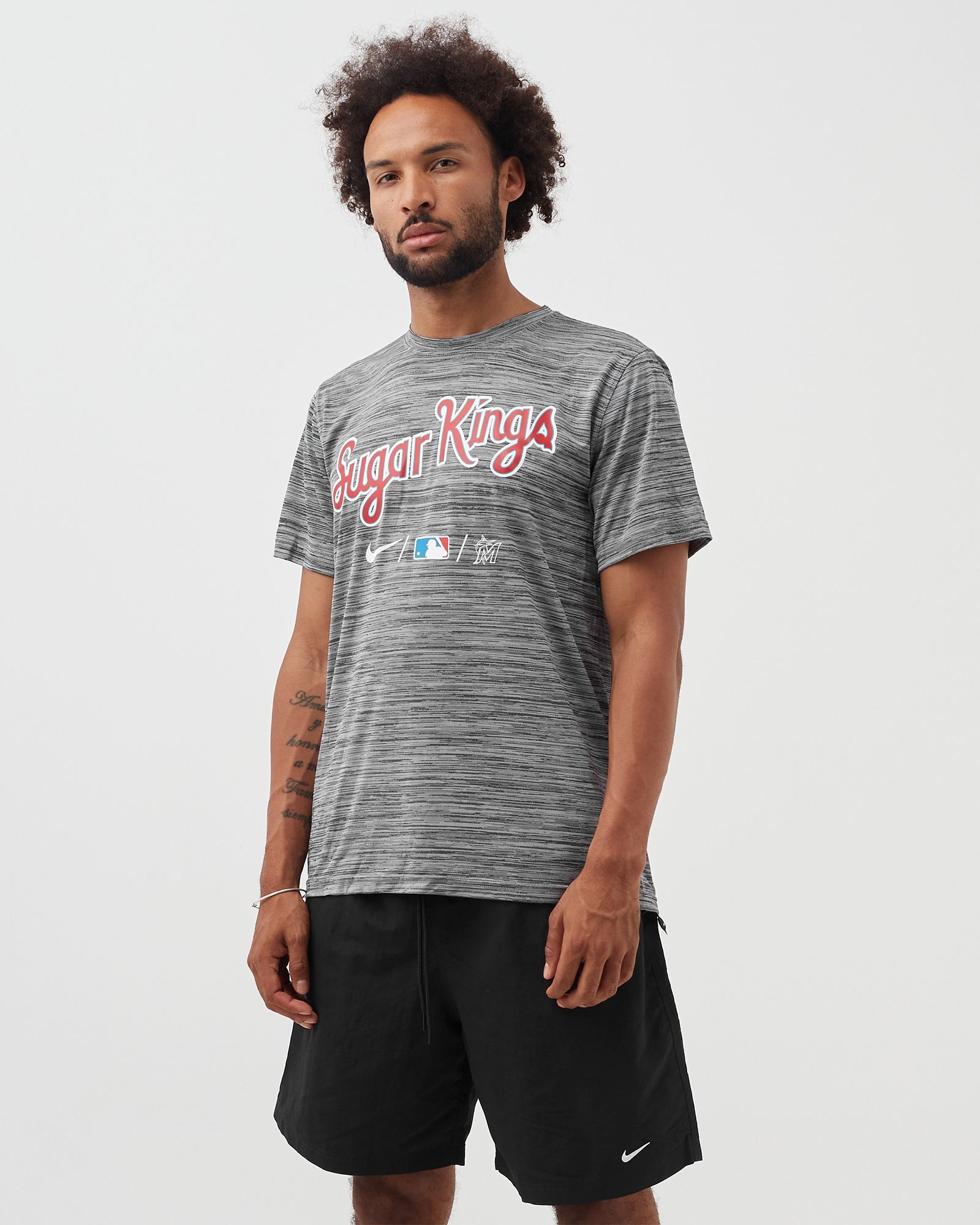 Miami Marlins Baseball Velocity Practice Tee