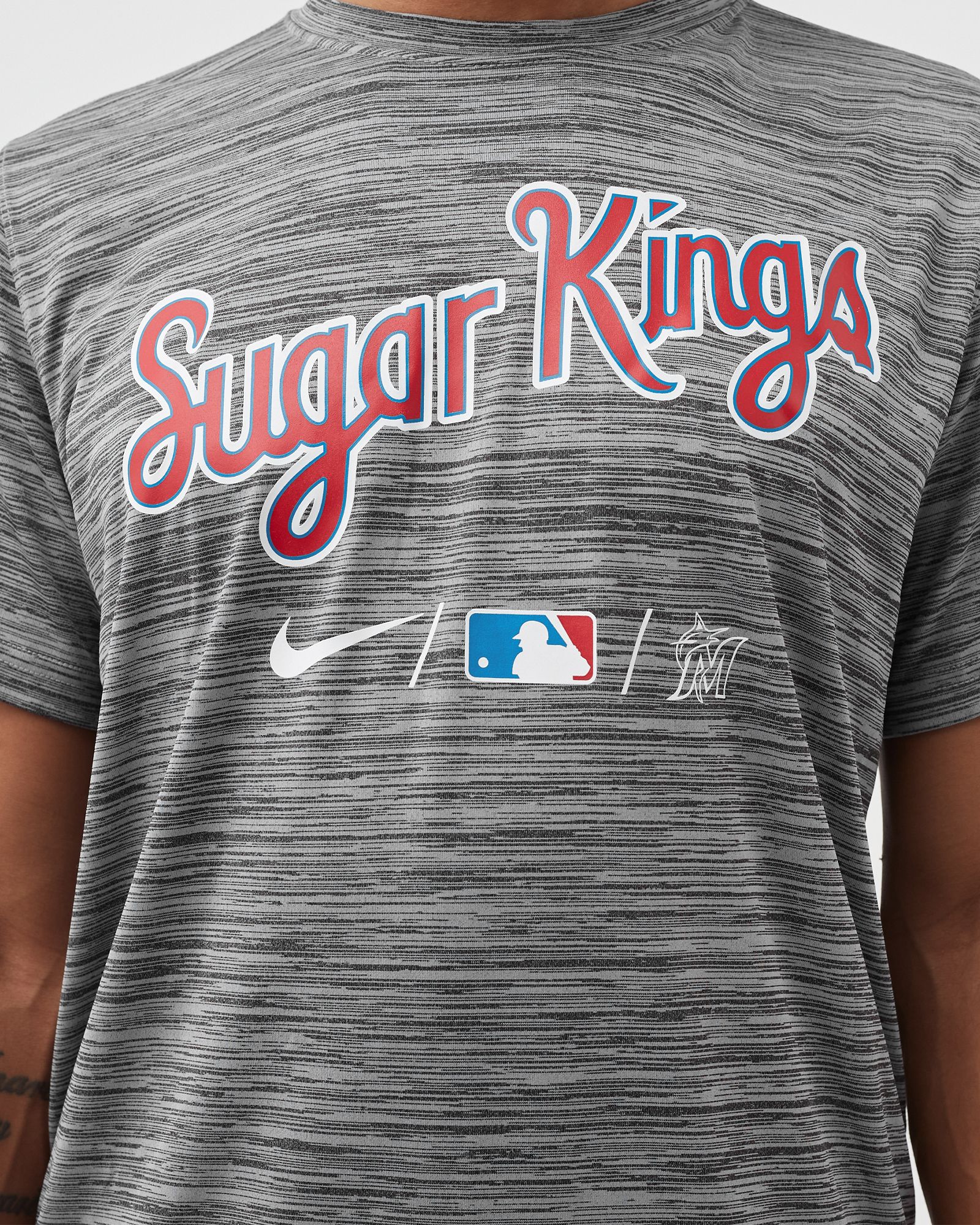 Miami Marlins Baseball Velocity Practice Tee