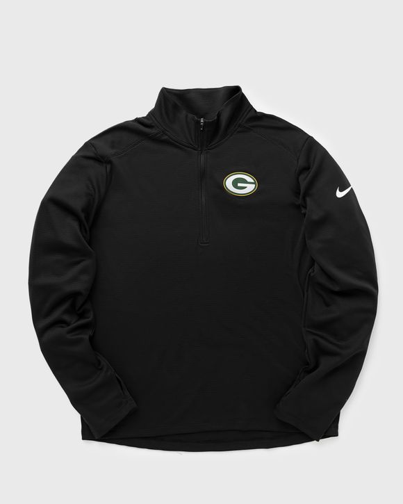 Nike NFL Green Bay Packers Nike Pacer Half Zip Black | BSTN Store