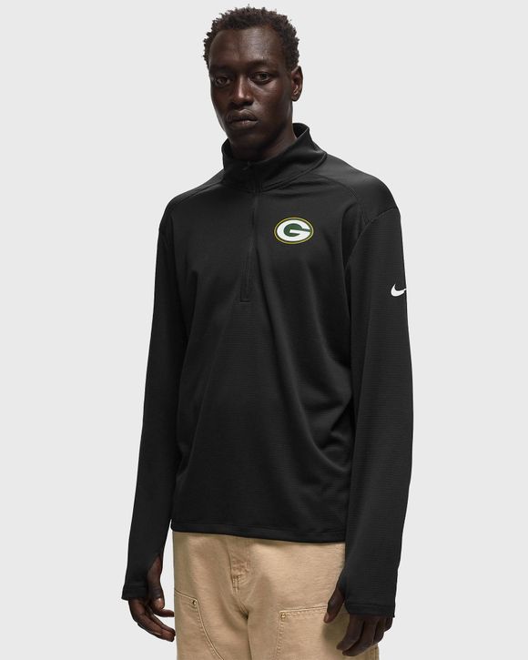Nike NFL Green Bay Packers Nike Pacer Half Zip Black | BSTN Store