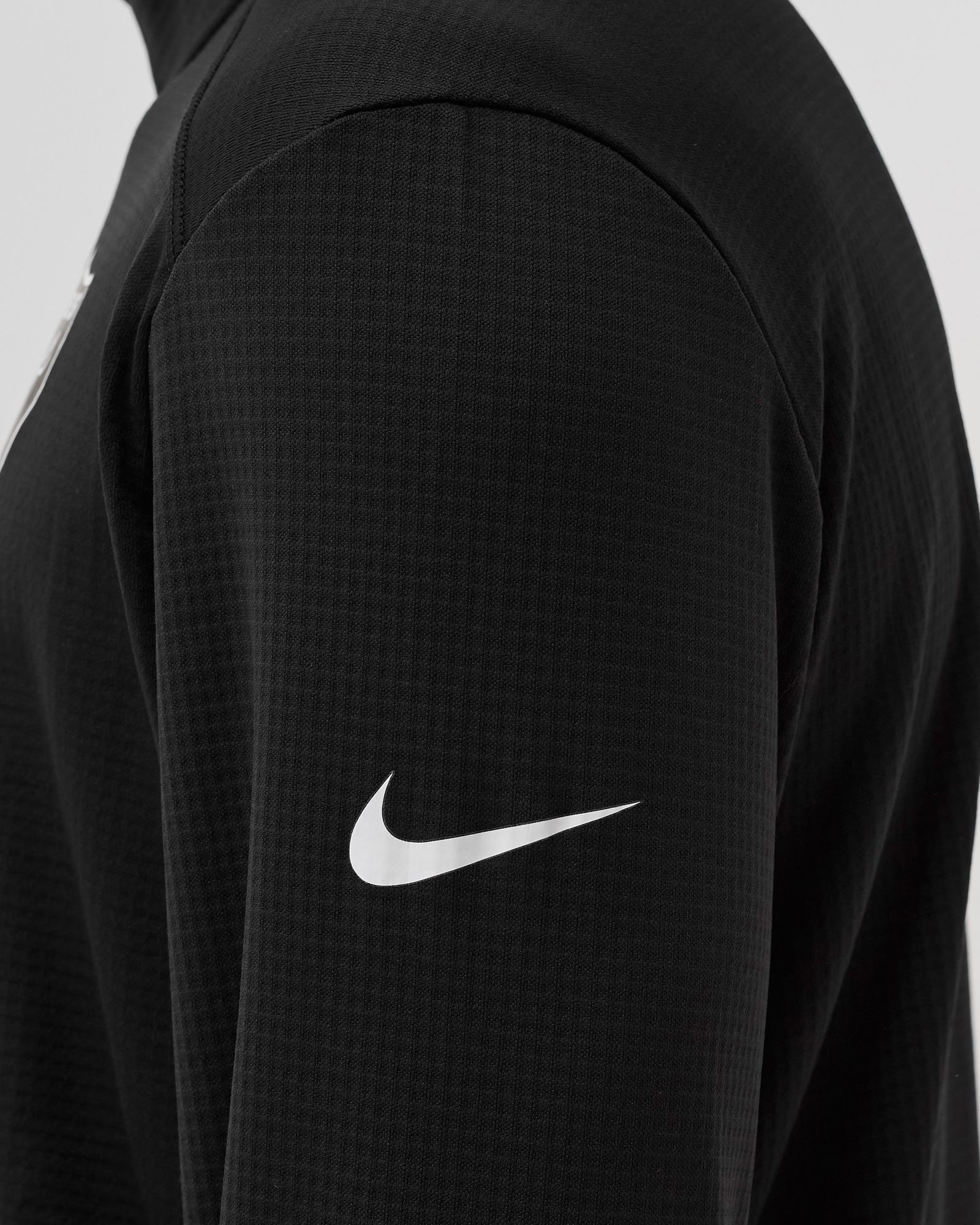 NFL Las Vegas Raiders Mens Nike Logo Pacer Half Zip