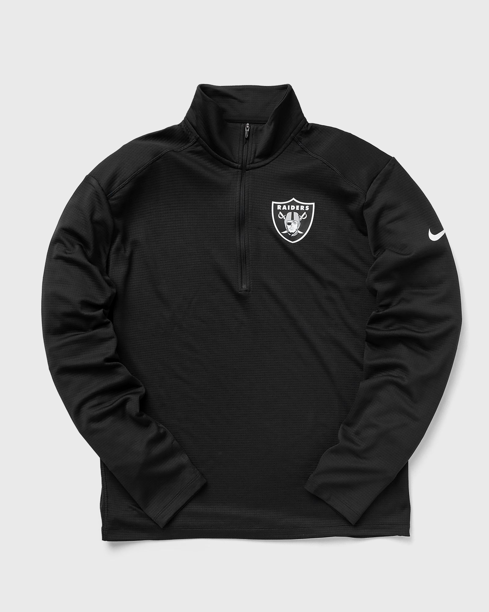 NFL Las Vegas Raiders Mens Nike Logo Pacer Half Zip