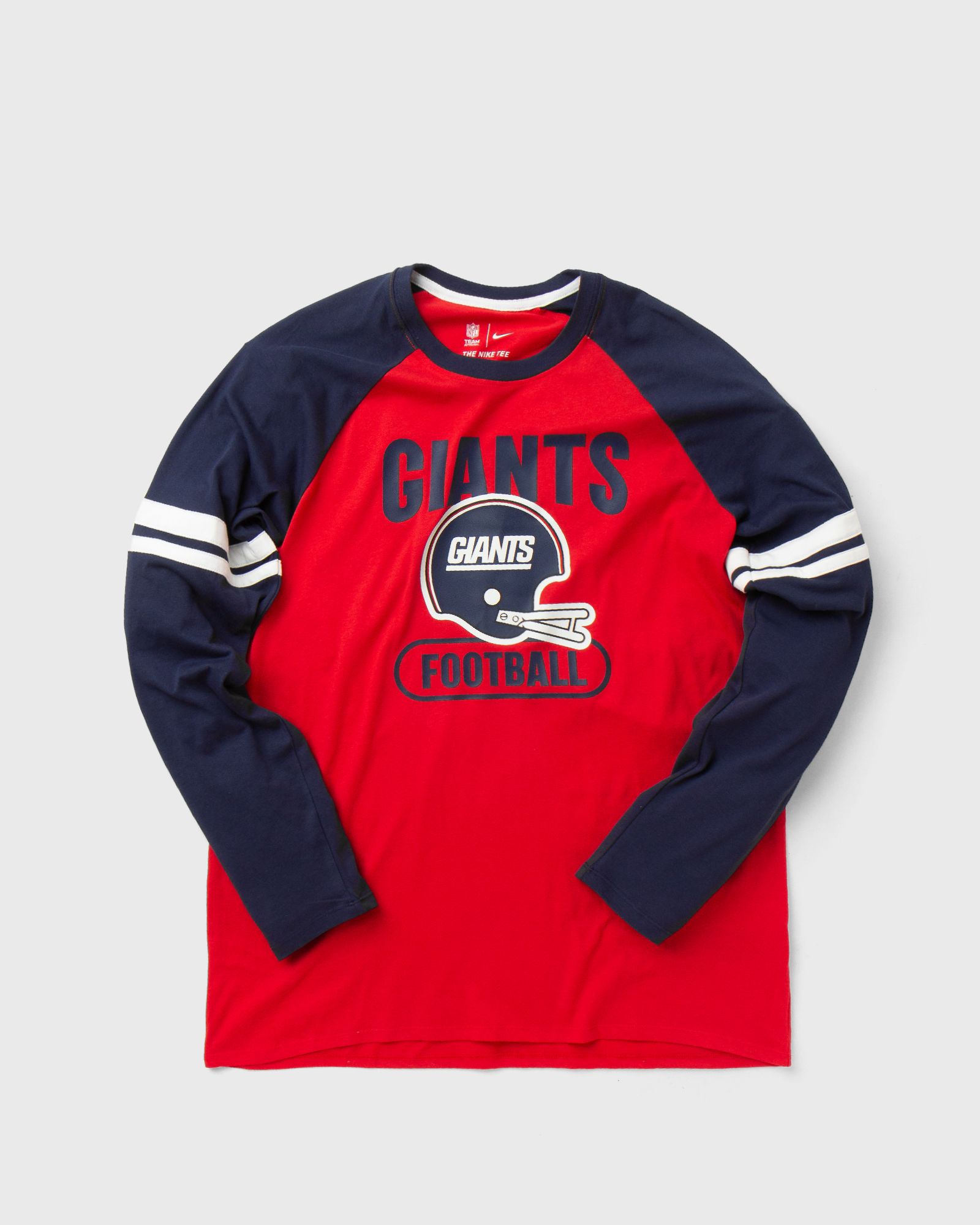 New York Giants Dri-Fit Cotton Raglan Longsleeve