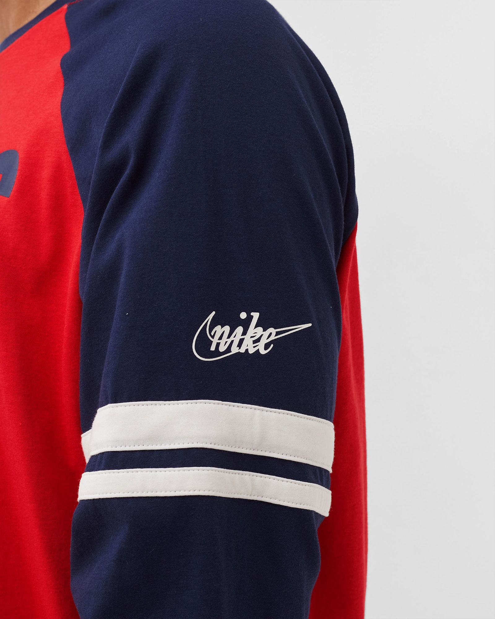 New York Giants Dri-Fit Cotton Raglan Longsleeve