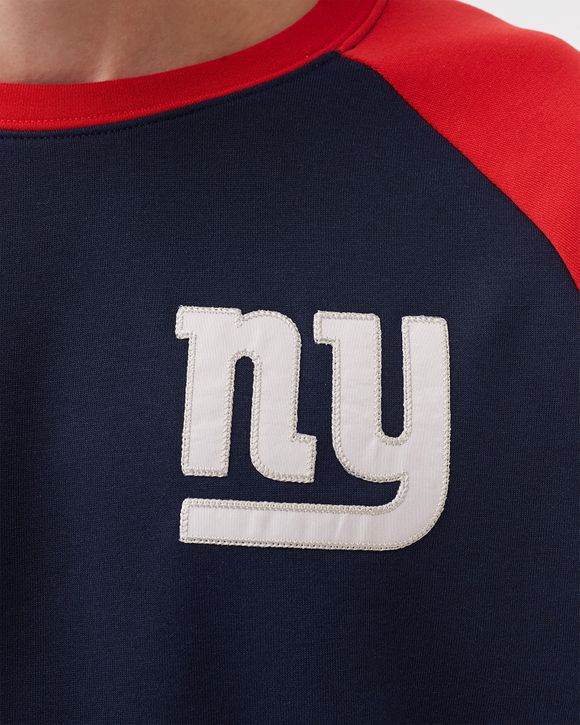 Nike New York Giants Dri-Fit Raglan Crew Longsleeve Blue
