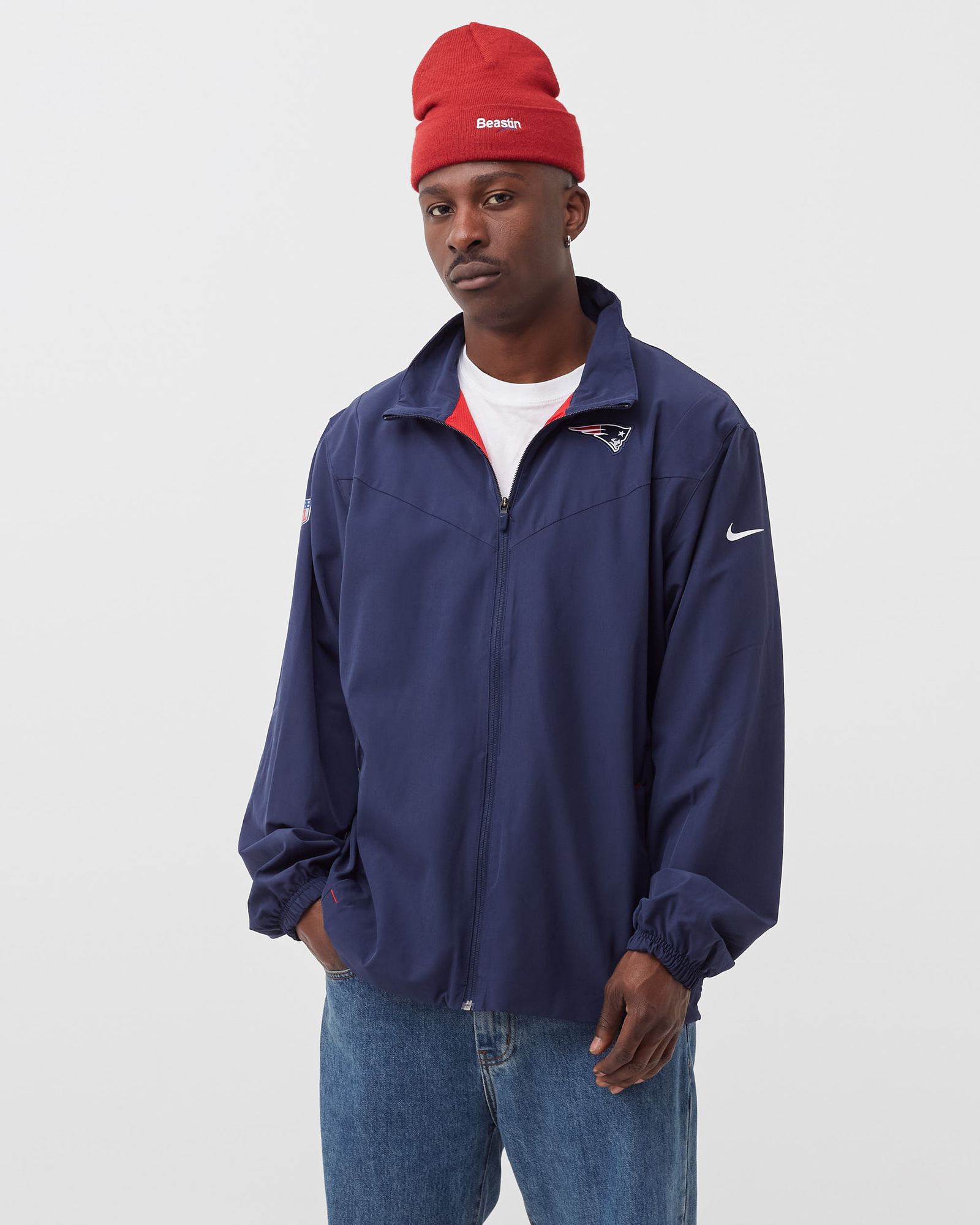 New England Patriots Woven FZ Jacket