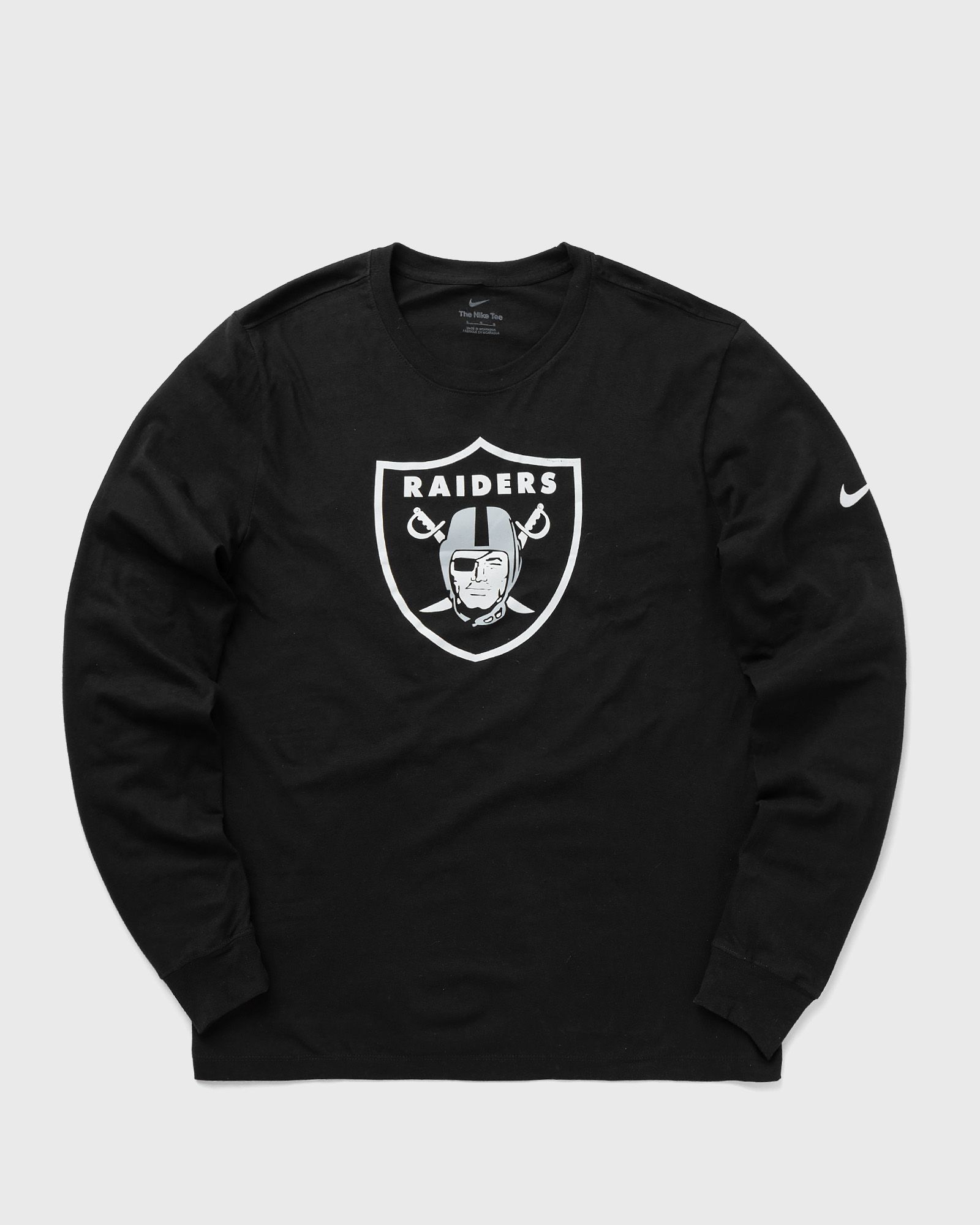 NFL Las Vegas Raiders Nike Essential Cotton LS Logo T-Shirt