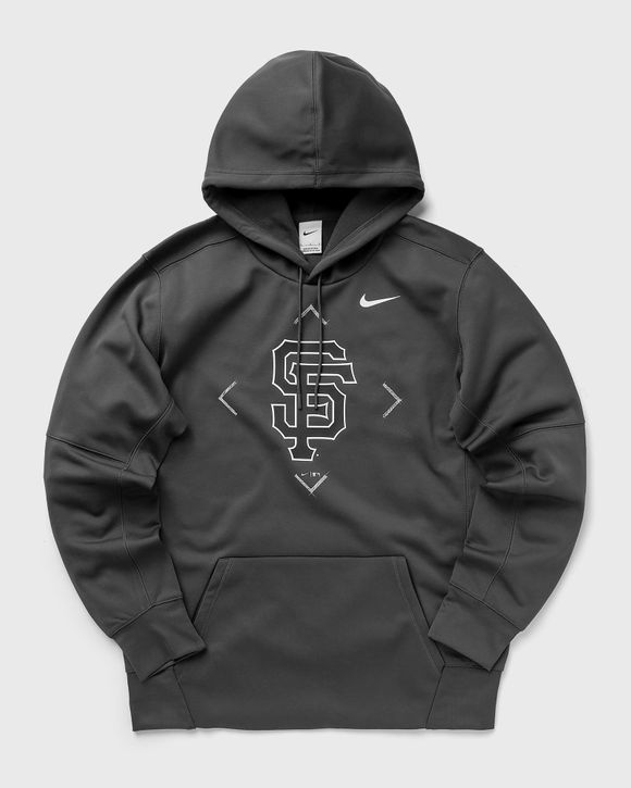 Nike MLB San Francisco Giants Nike Therma Bracket Icon Performance Fleece  Sweat Grey