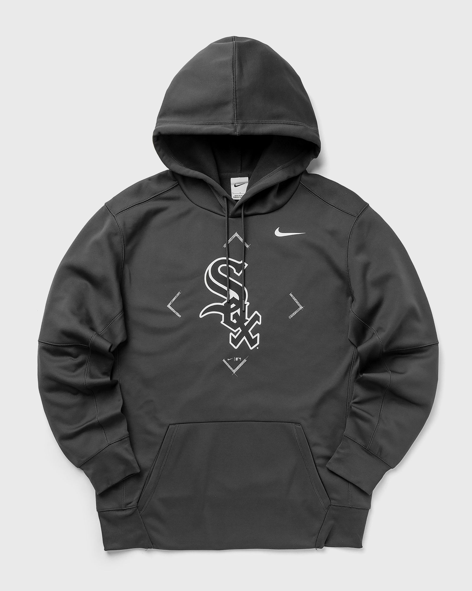 nike mlb chicago white sox therma bracket icon performance fleece sweat men hoodies