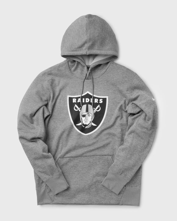 Nike Prime Logo Therma Hoodie Las Vegas Raiders Grey