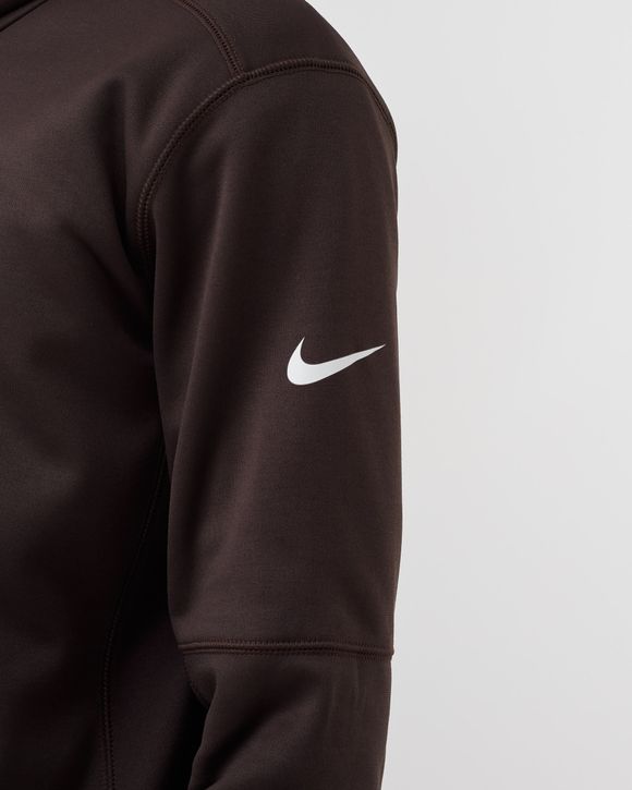 Nike Prime Logo Therma Hoodie Cleveland Browns Brown - SEAL BROWN