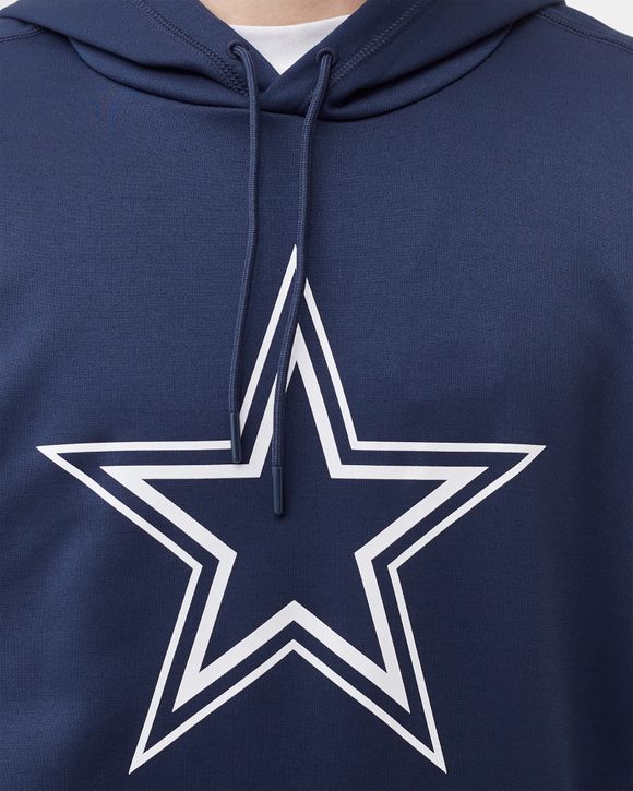 Nike Men's Dallas Cowboys Therma Logo Navy Hoodie