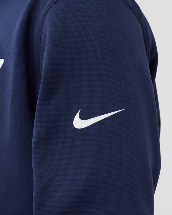 Nike Prime Logo Therma Hoodie New England Patriots Blue