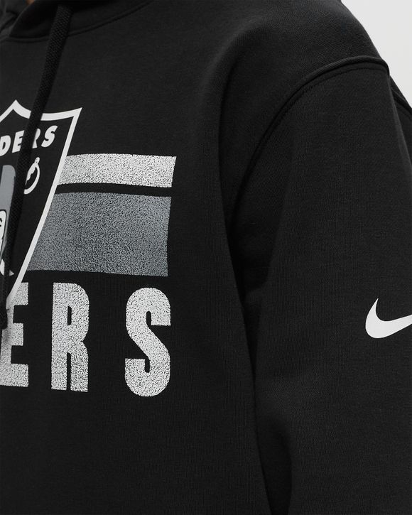 Nike Women's Logo Club (NFL Las Vegas Raiders) Pullover Hoodie in Black, Size: Small | 00Z500A8D-D9C