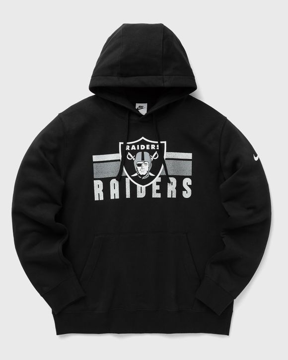 Nike Women's Logo Club (NFL Las Vegas Raiders) Pullover Hoodie in Black, Size: Small | 00Z500A8D-D9C