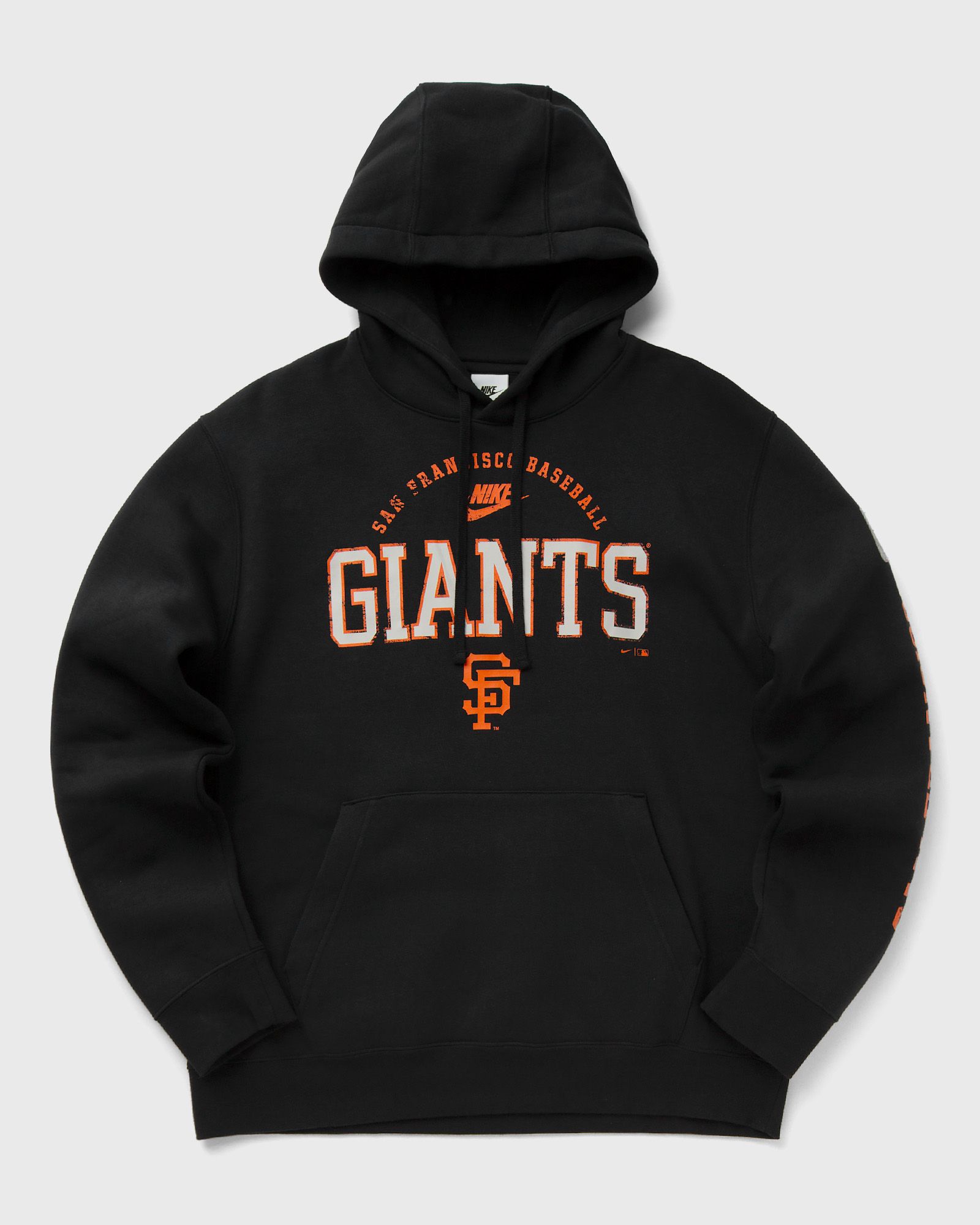 Nike - mlb san francisco giants cooperstown splitter club fleece men hoodies black in größe:xl