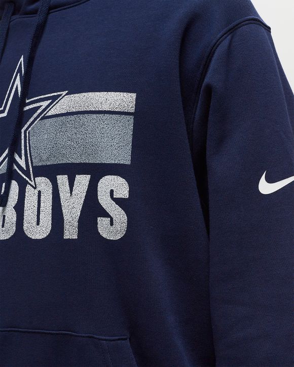 Nike NFL Dallas Cowboys Nike Club Hoodie Blue - College Navy