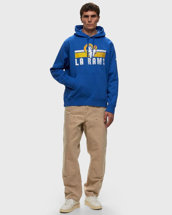 Nike NFL Los Angeles Rams Nike Club Hoodie Blue GAME ROYAL