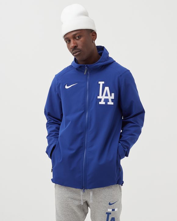 Nike LA Dodgers Pre-Game Therma Full Zip Hoodie Blue - Deep Royal Blue