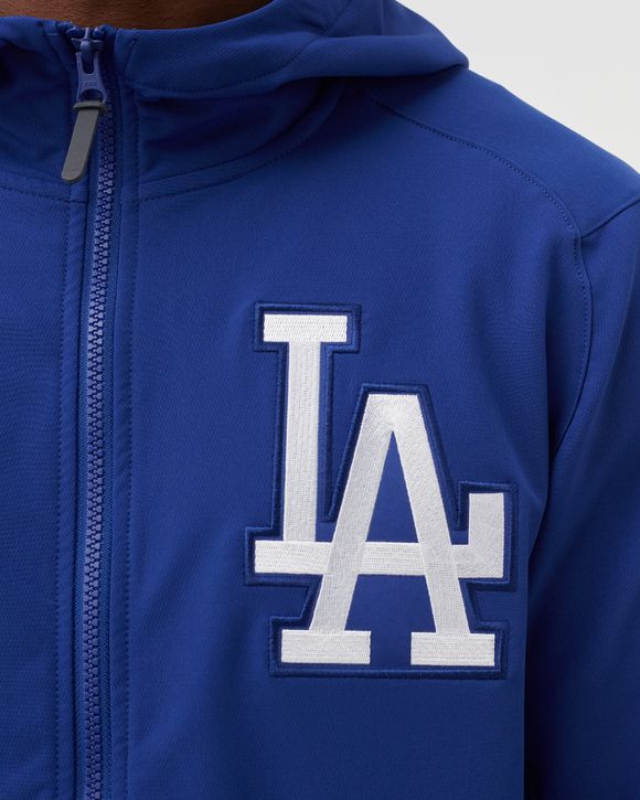 Nike Therma Outline Wordmark (MLB Los Angeles Dodgers) Men's Pullover Hoodie.