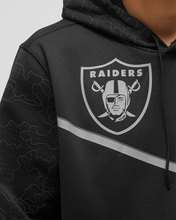 Las Vegas Raiders RFLCTV Pullover Therma Hoodie