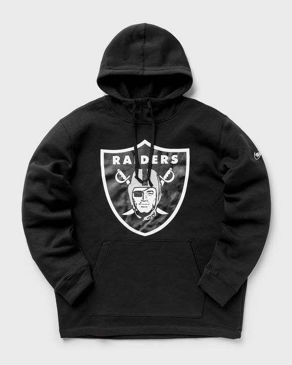 Las Vegas Raiders Throwback Women's Hoodie, Black - Size: S, NFL by New Era