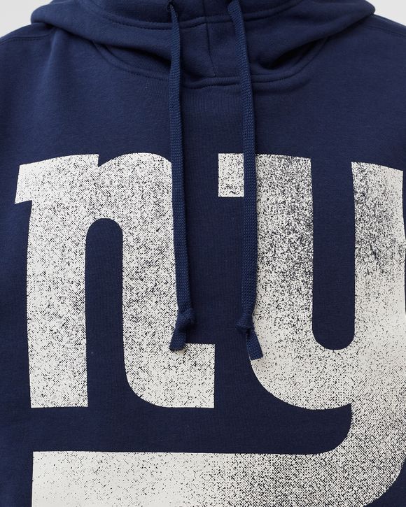 New York Giants Nike Fan Gear Wordmark Performance Pullover Hoodie