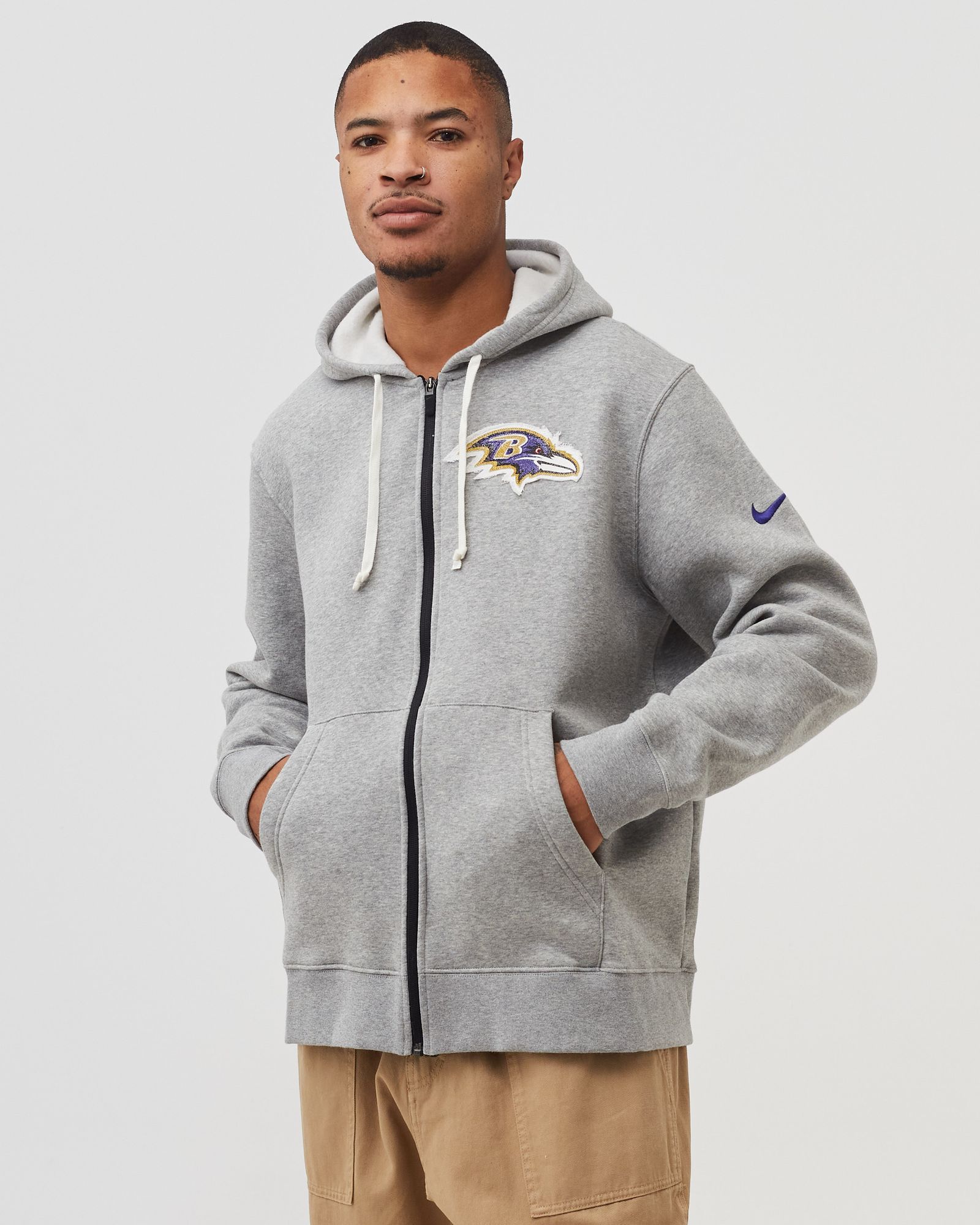 Baltimore Ravens FZ Historic Lifestyle Hoodie