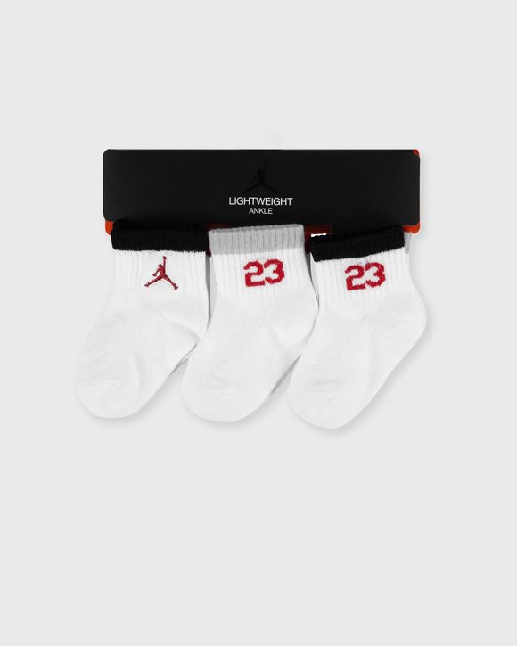 Jordan LEGEND CREW 6 PACK - Chaussettes de sport - white/blanc 