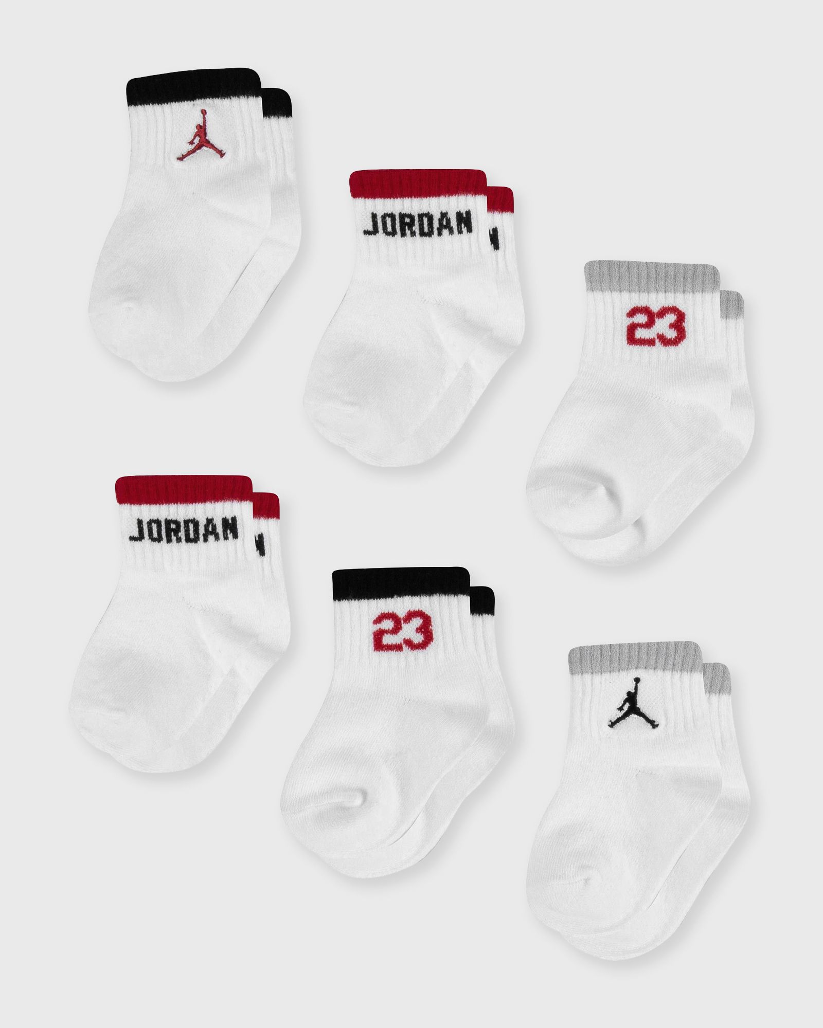 JORDAN LEGACY INFANT/TODDLER ANKLE 6-PACK