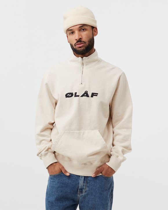 ITALIC ZIP MOCK