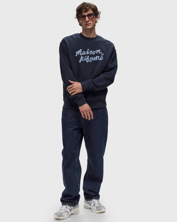 【Maison Kitsune】HANDWRITING STRIPED COMFO◆NM00310KM0307 Maison Kitsune MAISON KITSUNE HANDWRITING STRIPED COMFORT