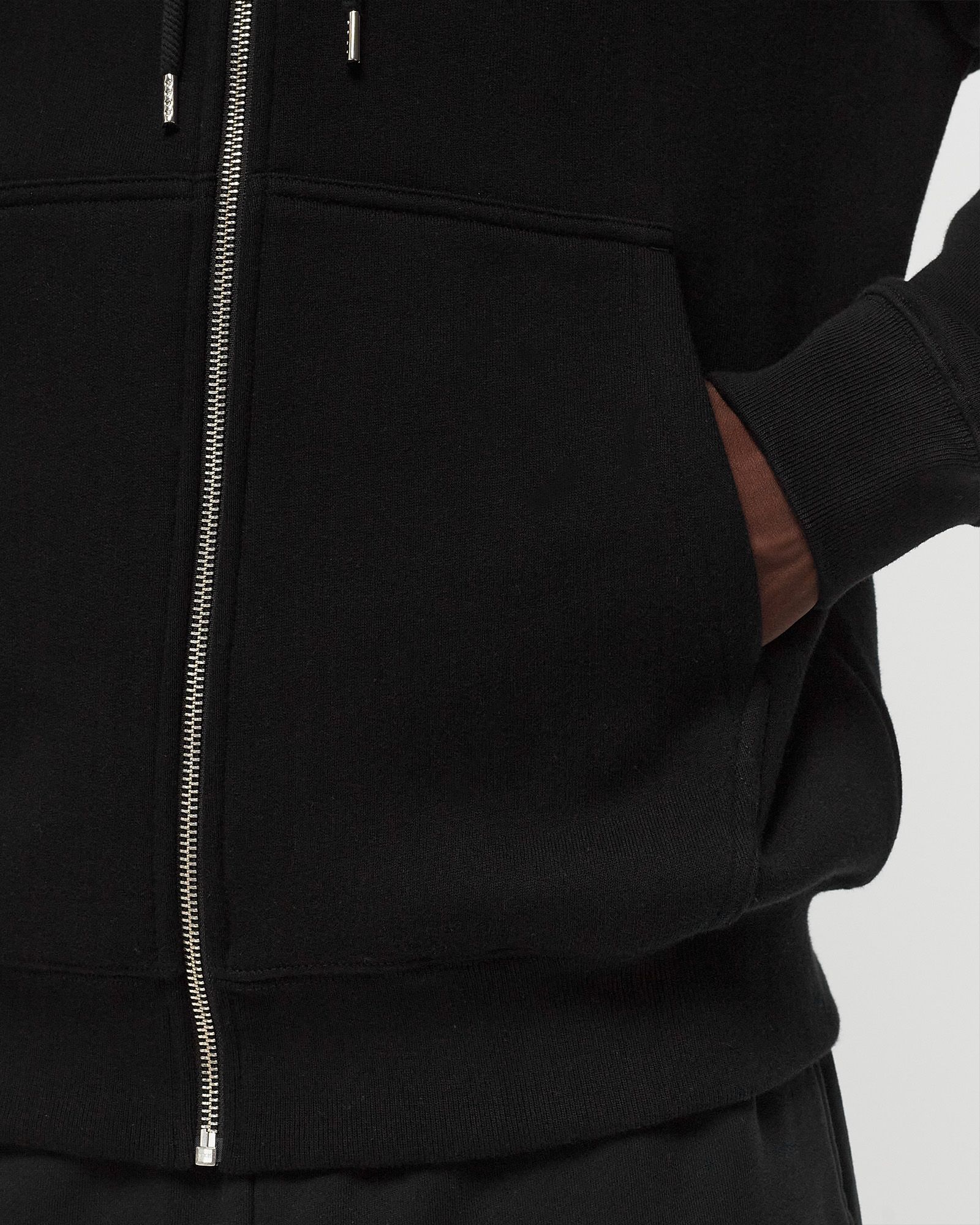 MAISON KITSUNE HANDWRITING STRIPED COMFORT SWEATSHIRT