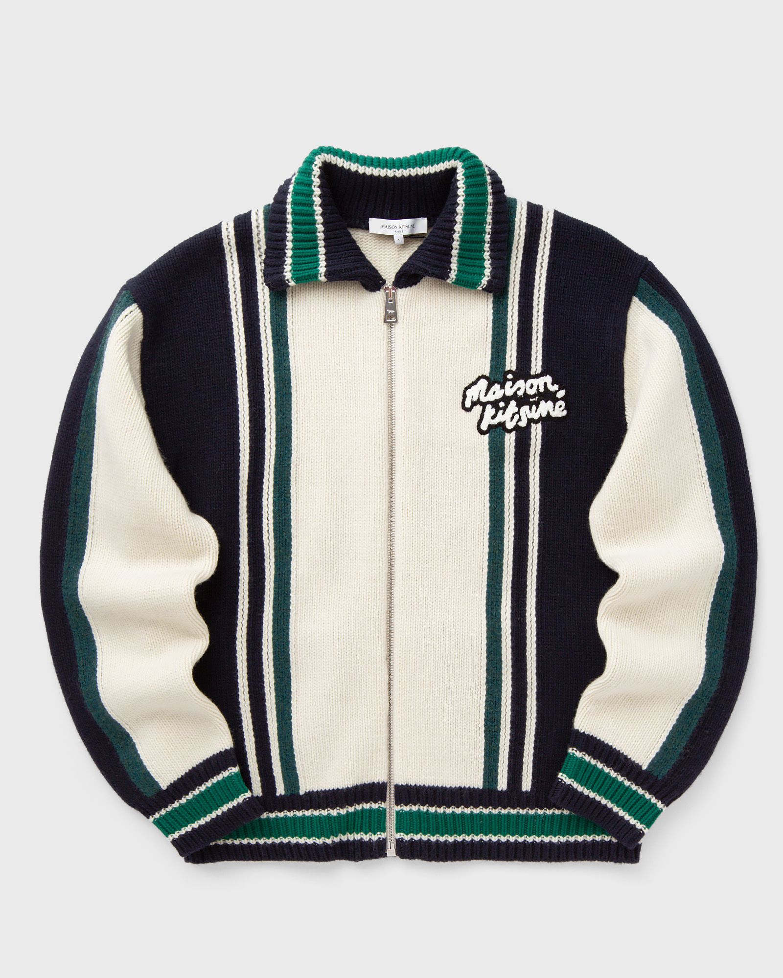 KNITTED COLLEGE BLOUSON