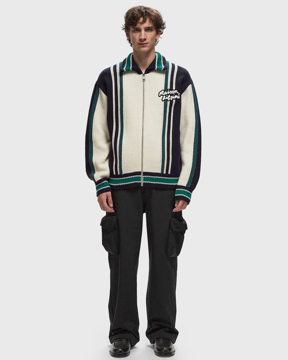 KNITTED COLLEGE BLOUSON