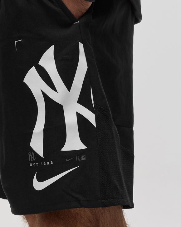 NIKE DRI-FIT NEW YORK NY YANKEES MLB BASEBALL TEE T SHIRT Sz Mens XL Black