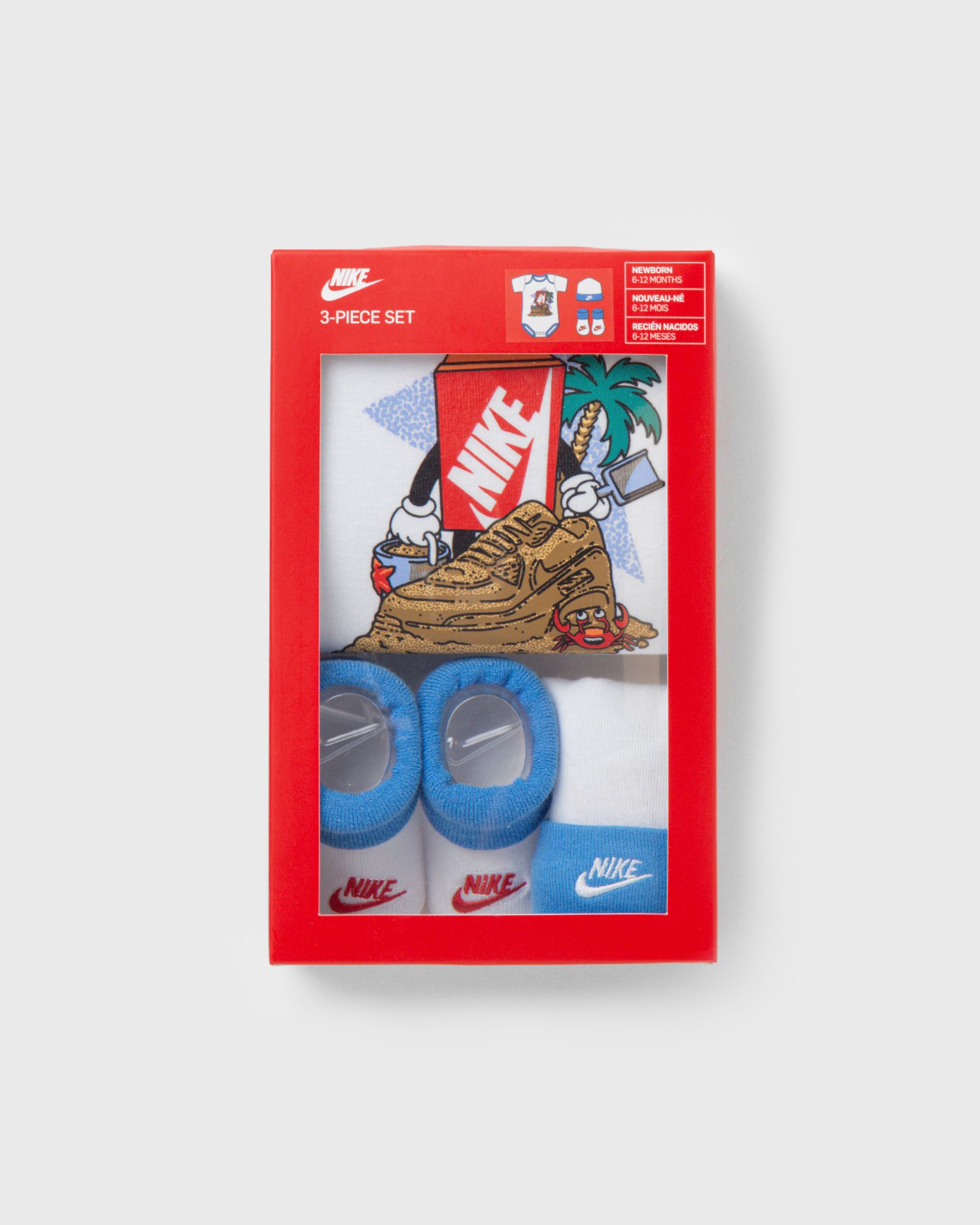 BODYSUIT, HAT, AND BOOTIES 3-PIECE SET