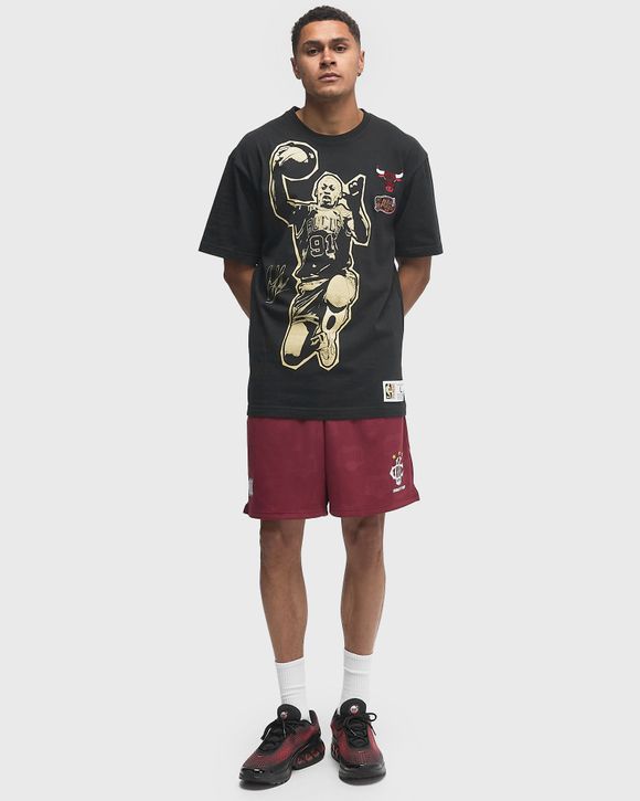 NBA BLOCKBUSTER SS PLAYER TEE VINTAGE LOGO CHICAGO BULLS DENNIS RODMAN