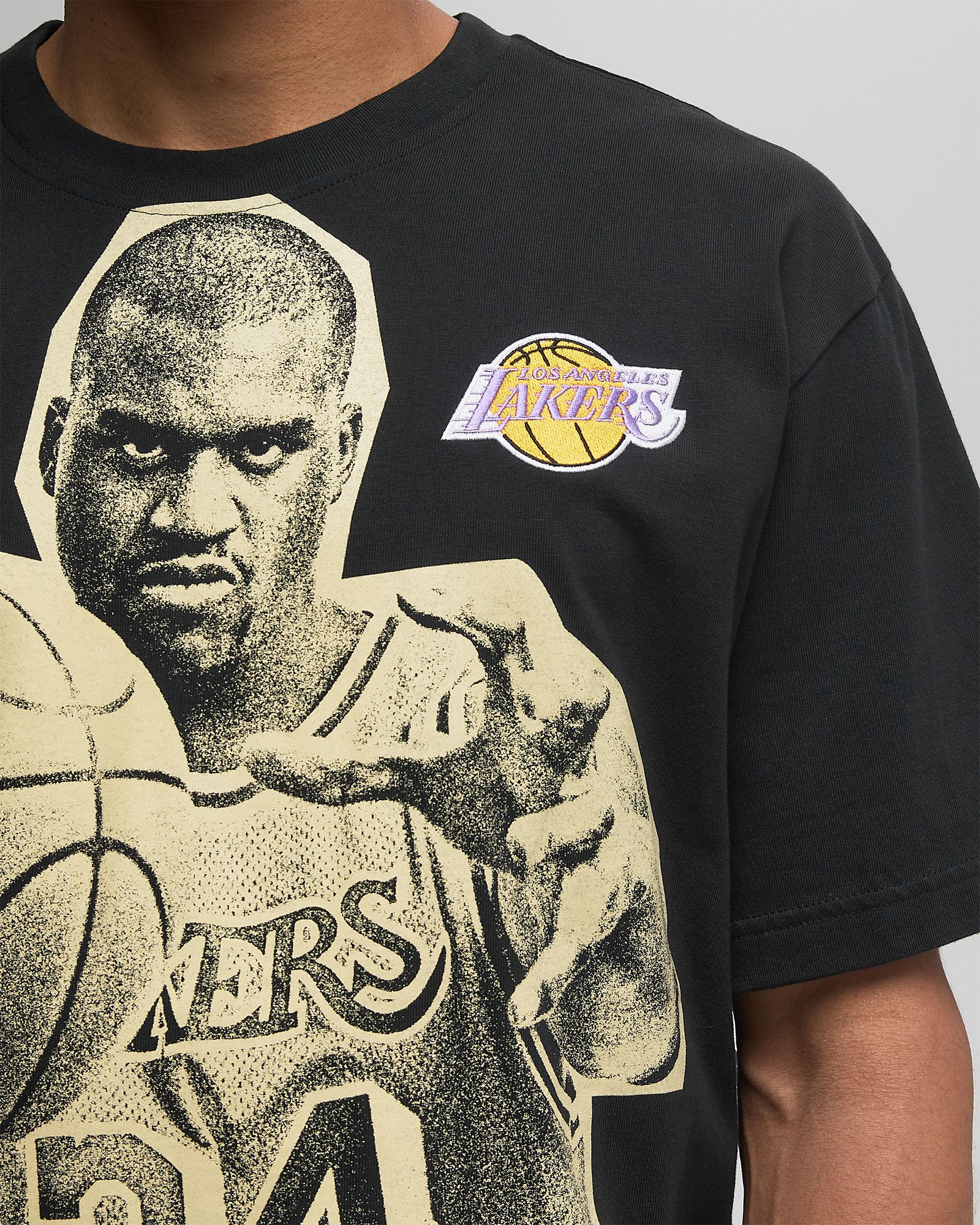 Mitchell & Ness NBA BLOCKBUSTER SS PLAYER TEE VINTAGE LOGO