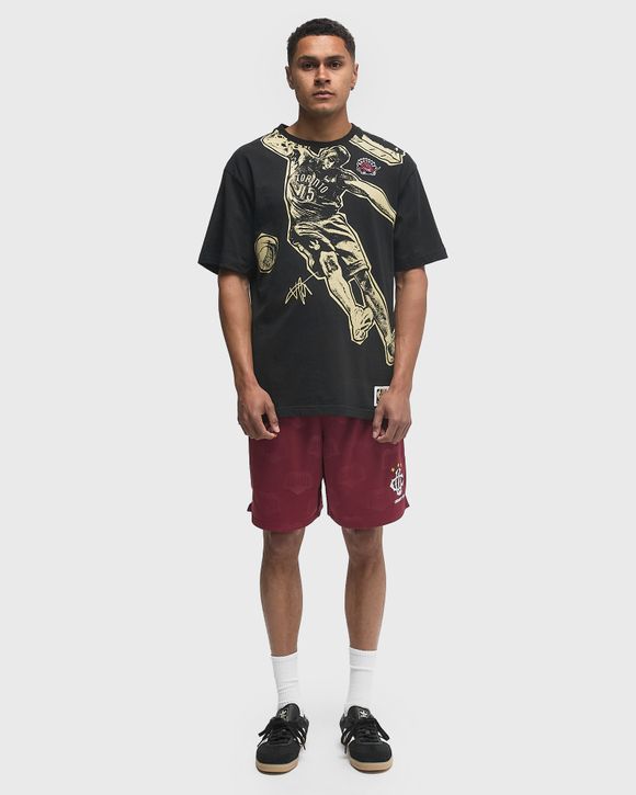 NBA BLOCKBUSTER SS PLAYER TEE VINTAGE LOGO TORONTO RAPTORS VINCE CARTER