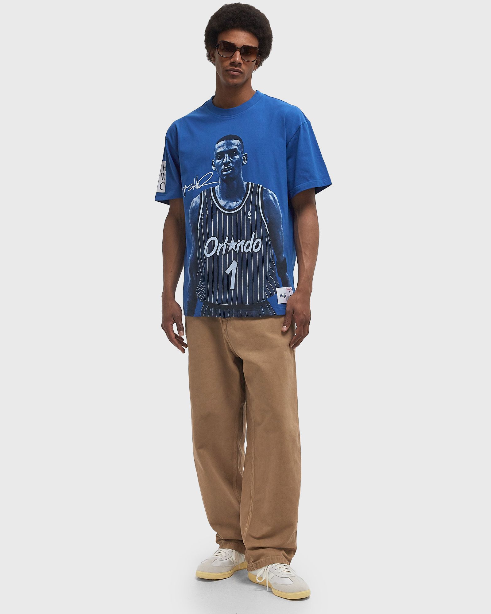 NBA ULTIMATE PLAYER TEE VINTAGE LOGO ORLANDO MAGIC PENNY HARDAWAY #1