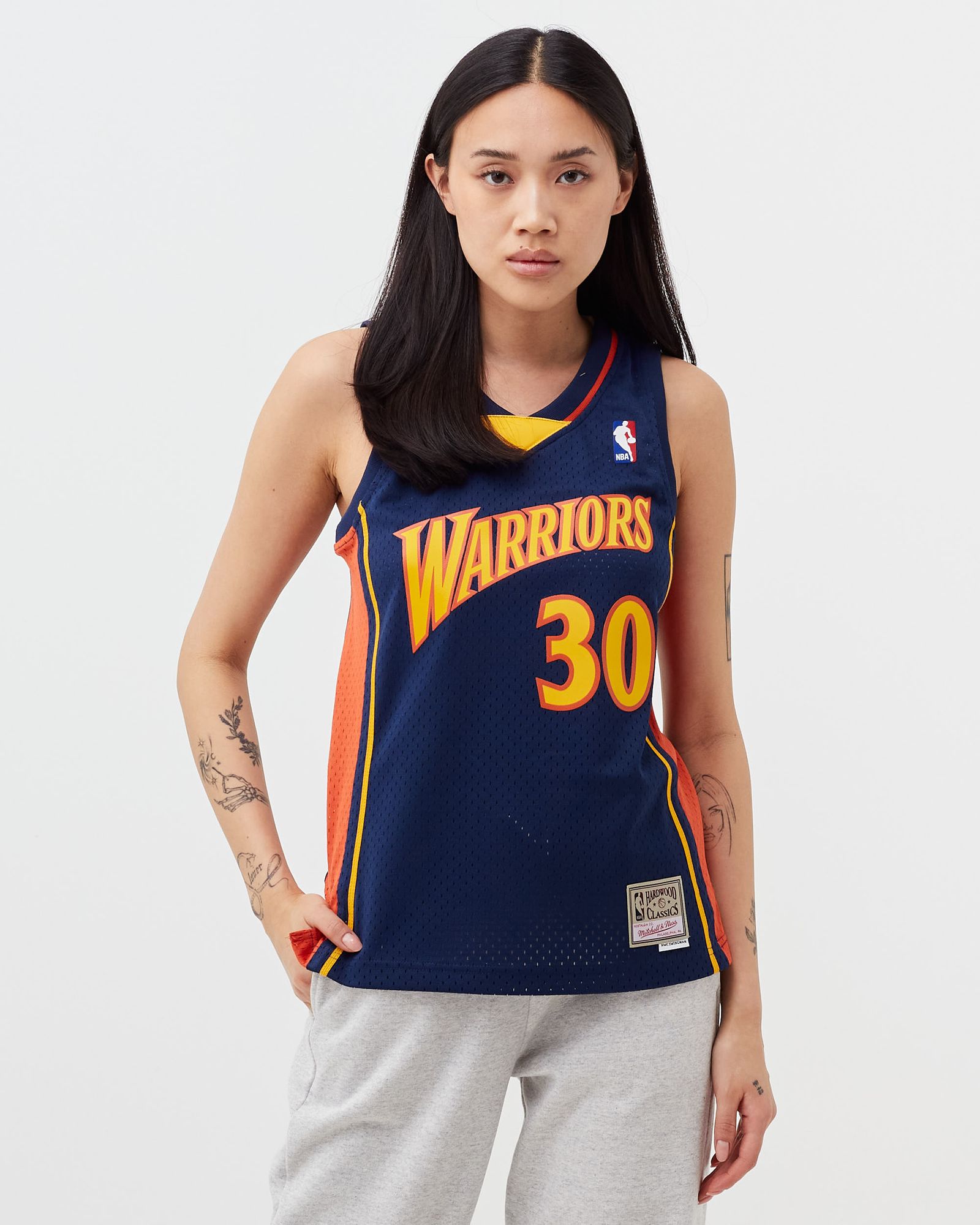 NBA Women's Swingman Jersey Golden State Warriors 2009-10 Stephen Curry #30