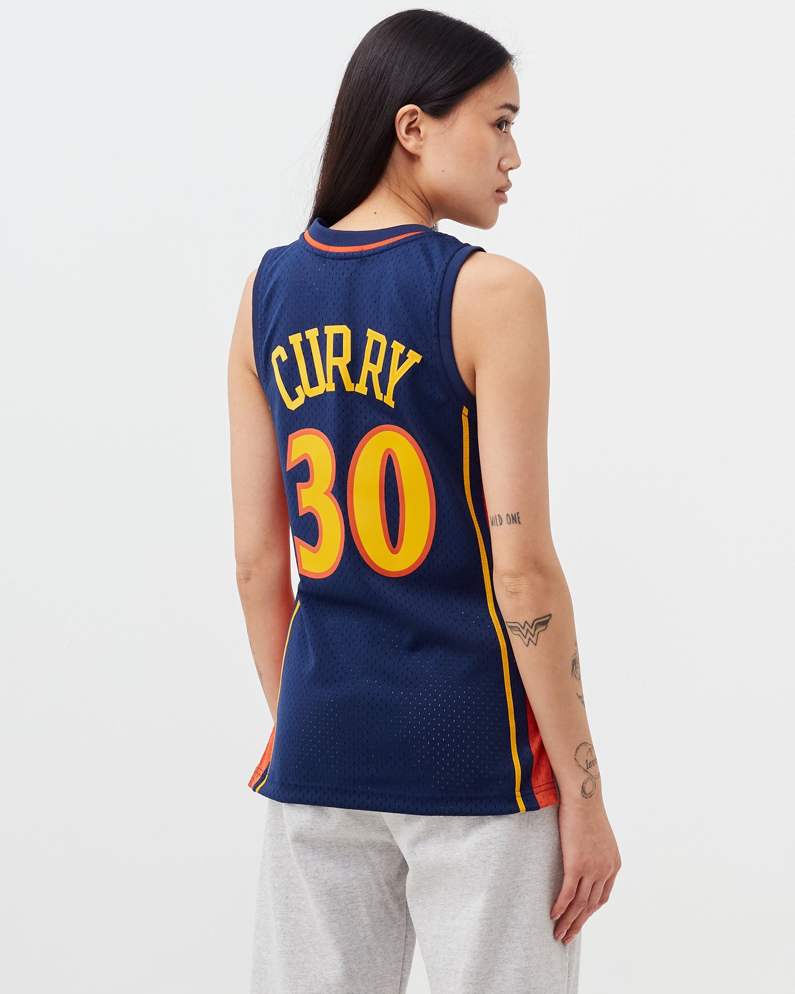 NBA Women's Swingman Jersey Golden State Warriors 2009-10 Stephen Curry #30