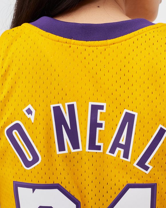 Shaquille O'Neal Los Angeles Lakers Mitchell & Ness Hardwood Classics Swingman  Jersey - Purple