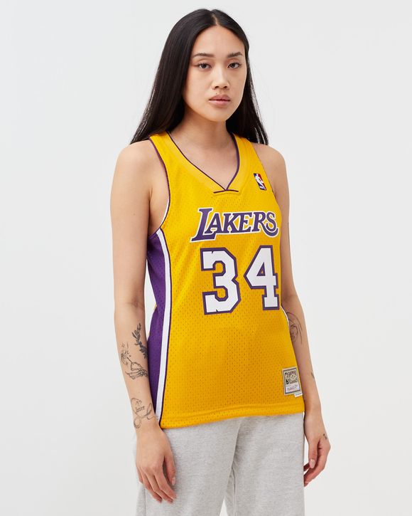 Women's Mitchell and Ness Los Angeles Lakers 1999 Shaquille O'Neal Dress