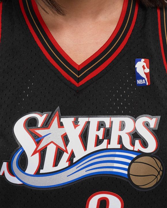 Allen Iverson Jersey  Philadelphia 76ers Jersey Mitchell & Ness Black