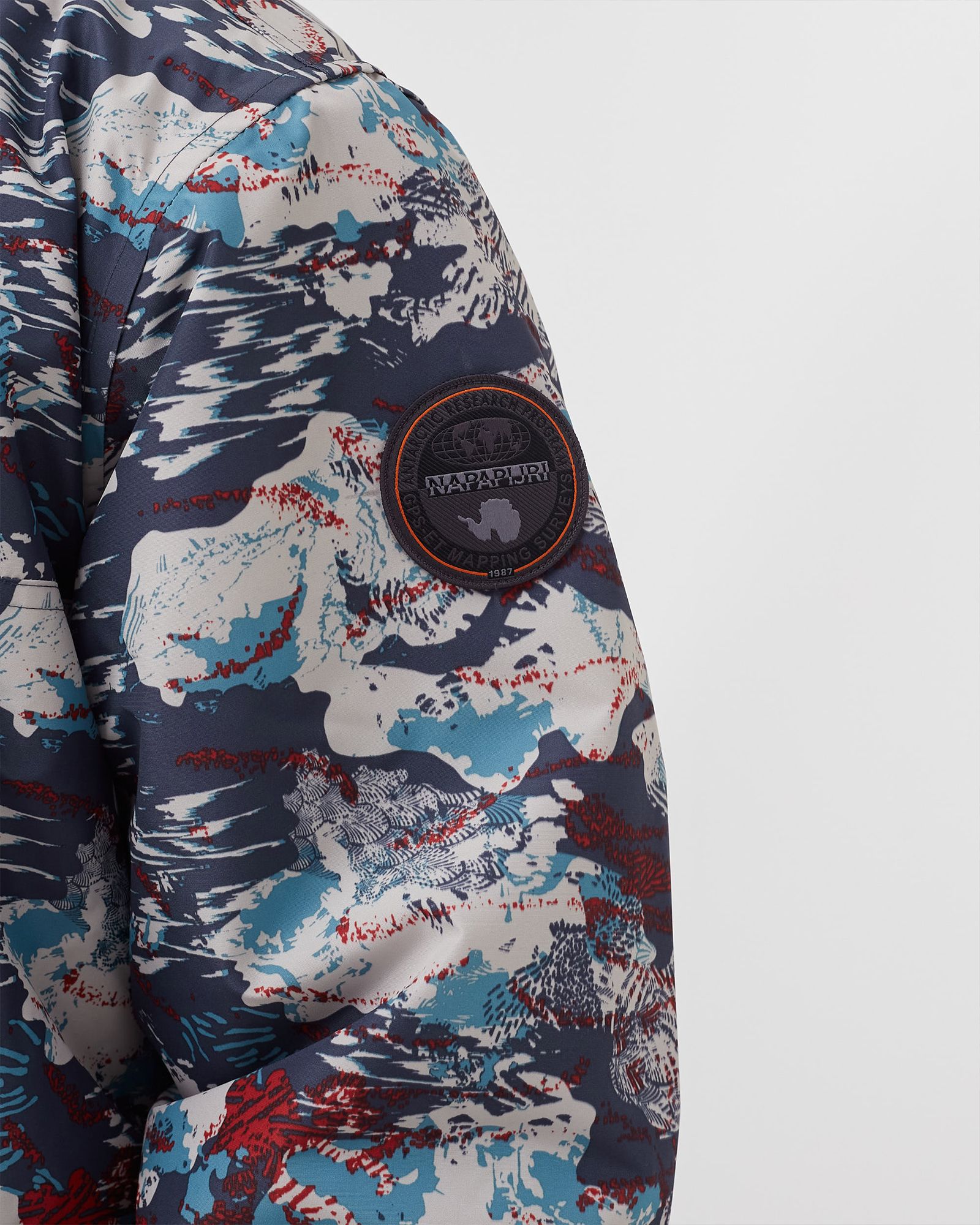 Rainforest Winter Pocket Printed Jacket