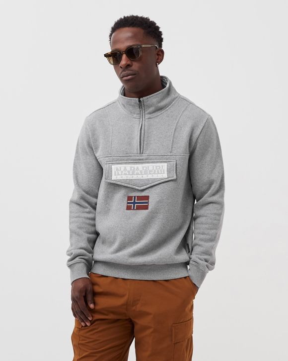 Napapijri clearance zip sweatshirt