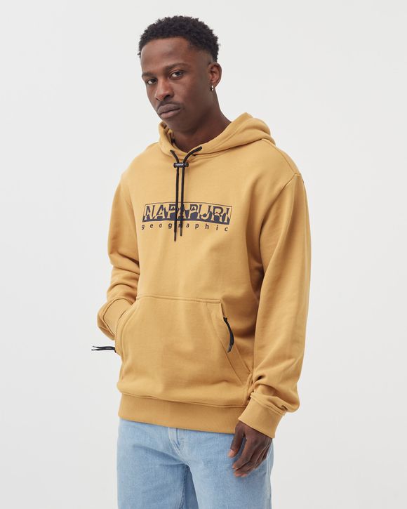 Napapijri yellow hoodie hot sale